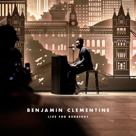 benjamin clementine adios burberry|Adios (Live For Burberry) .